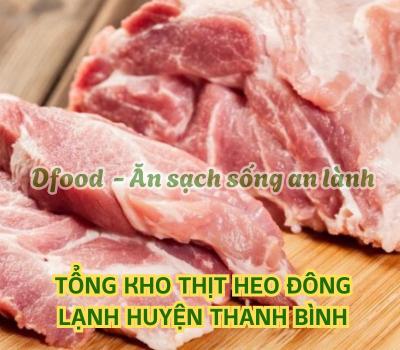 Chuyên bán thịt heo đông lạnh giá sỉ tại Huyện Thanh Bình