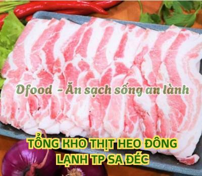 Chuyên bán thịt heo đông lạnh giá sỉ tại Sa Đéc