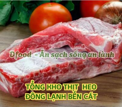 Cửa hàng chuyên bán thịt heo đông lạnh giá sỉ tại Bến Cát