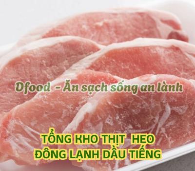 Cửa hàng chuyên bán thịt heo đông lạnh giá sỉ tại Dầu Tiếng