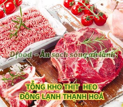 Cửa hàng chuyên bán thịt heo đông lạnh giá sỉ tại Mộc Hóa