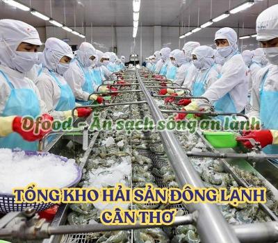 Cửa hàng hải sản đông lạnh giá sỉ tại Cần Thơ