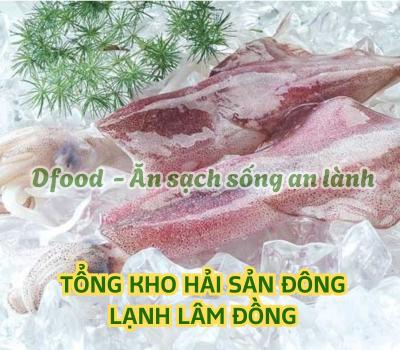 Cửa hàng hải sản đông lạnh giá sỉ tại Lâm Đồng