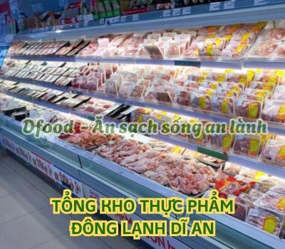 Cửa hàng thực phẩm đông lạnh chất lượng cao tại Dĩ An