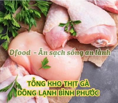 Cung cấp thịt gà đông lạnh cho bếp ăn công nghiệp tại Bình Phước