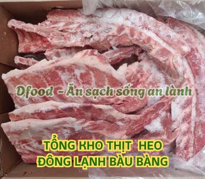 Địa chỉ cung cấp thịt heo đông lạnh giá tốt tại Bàu Bàng