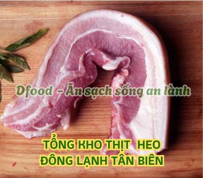 Địa chỉ cung cấp thịt heo đông lạnh giá tốt tại Tân Biên
