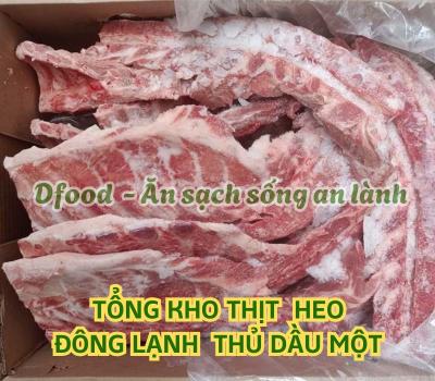 Địa chỉ cung cấp thịt heo đông lạnh giá tốt tại Thủ Dầu Một