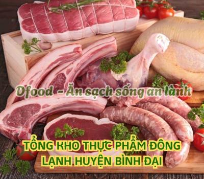 Địa điểm mua thực phẩm đông lạnh số lượng lớn tại Huyện Bình Đại