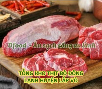 Nguồn cung cấp thịt bò đông lạnh số lượng lớn giá sỉ tại Huyện Lấp Vò