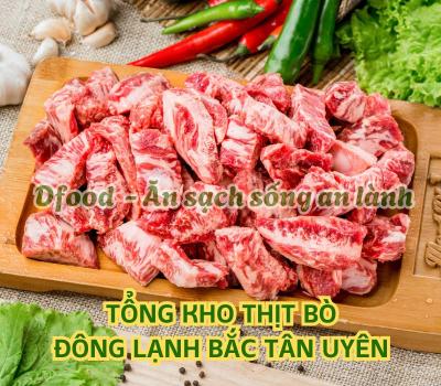 Nguồn cung cấp thịt bò nhập khẩu số lượng lớn tại Bắc Tân Uyên