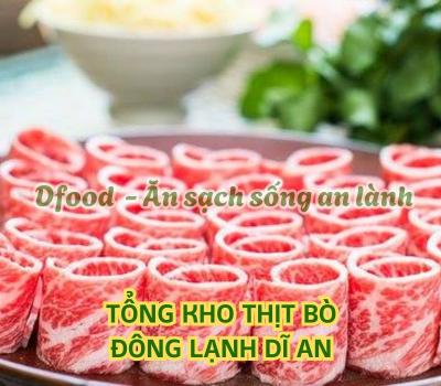 Nguồn cung cấp thịt bò nhập khẩu số lượng lớn tại Dĩ An