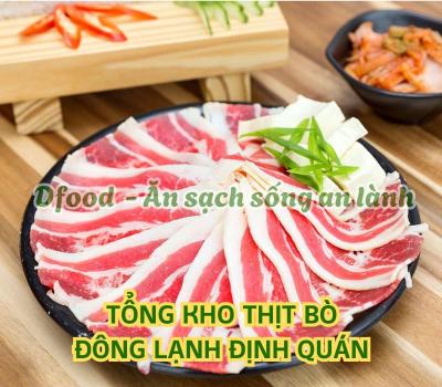 Nguồn cung cấp thịt bò nhập khẩu số lượng lớn tại Định Quán