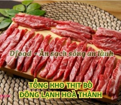 Nguồn cung cấp thịt bò nhập khẩu số lượng lớn tại Hoà Thành