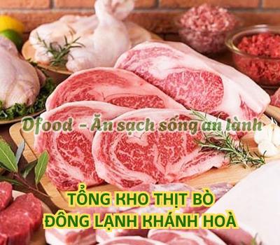 Nguồn cung cấp thịt bò nhập khẩu số lượng lớn tại Khánh Hoà