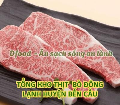 Nhà cung cấp thịt bò đông lạnh cho nhà hàng, quán ăn tại Huyện Bến Cầu