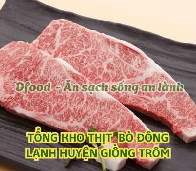 Nhà cung cấp thịt bò đông lạnh cho nhà hàng, quán ăn tại Huyện Giồng Trôm