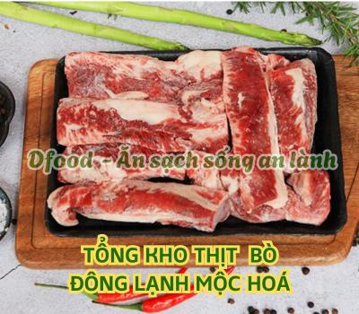Nhà cung cấp thịt bò đông lạnh cho nhà hàng, quán ăn tại Mộc Hóa