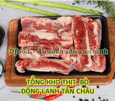 Nhà cung cấp thịt bò đông lạnh cho nhà hàng, quán ăn tại Tân Châu