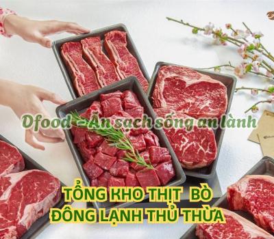 Nhà cung cấp thịt bò đông lạnh cho nhà hàng, quán ăn tại Thủ Thừa