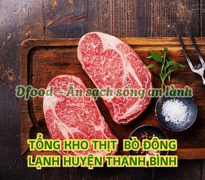 Nhà cung cấp thịt bò đông lạnh giá tốt cho nhà hàng tại Huyện Thanh Bình