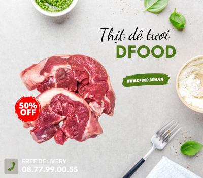 Thịt dê tươi ngon giá sỉ giá sỉ tại Quận 1
