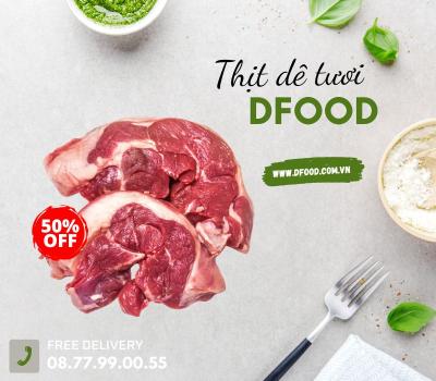 Thịt dê tươi ngon giá sỉ giá sỉ tại Quận 9