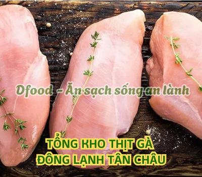 Thịt gà đông lạnh nhập khẩu chất lượng – Giao tận nơi tại Tân Châu