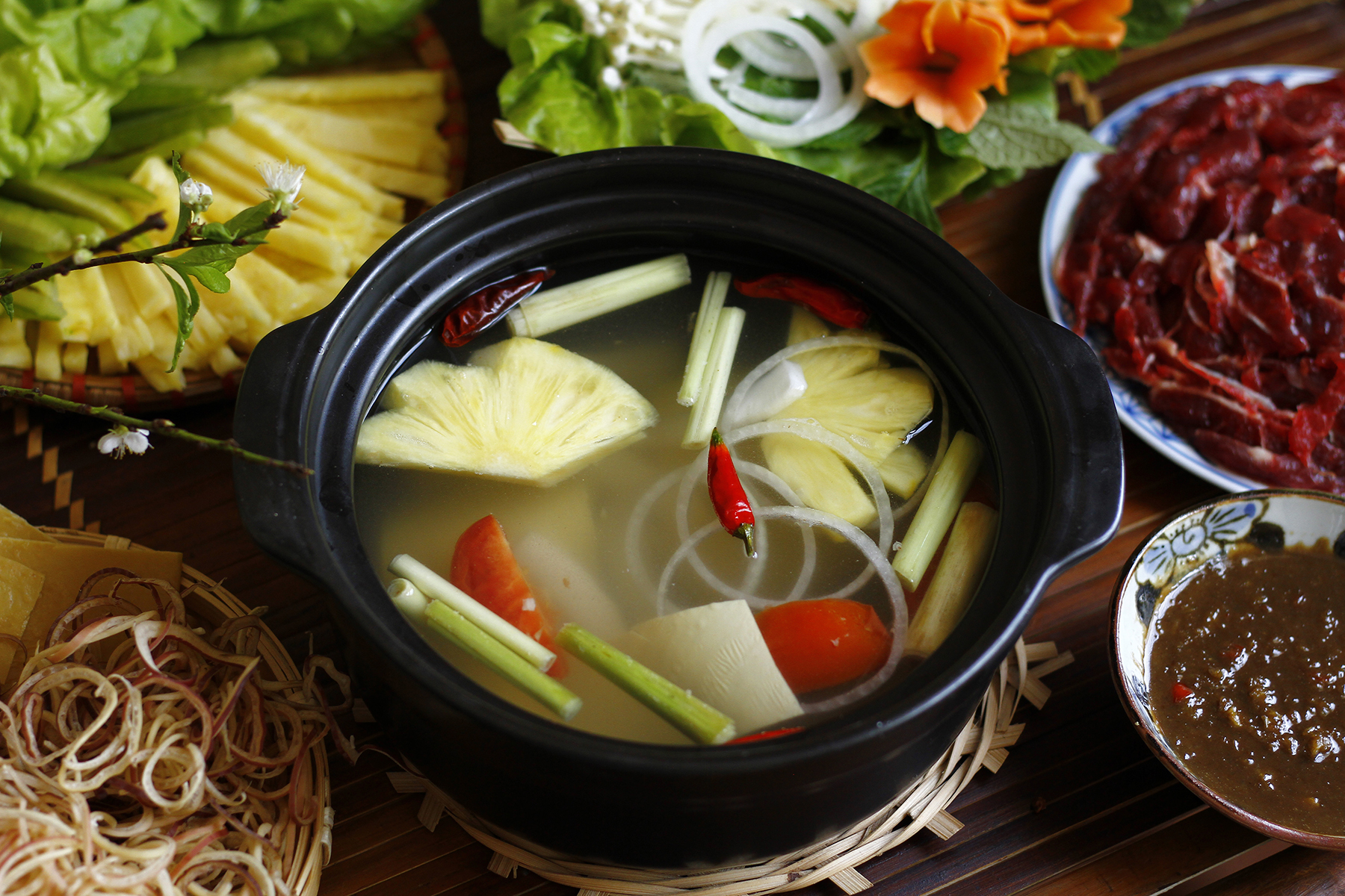 Bò nhúng giấm